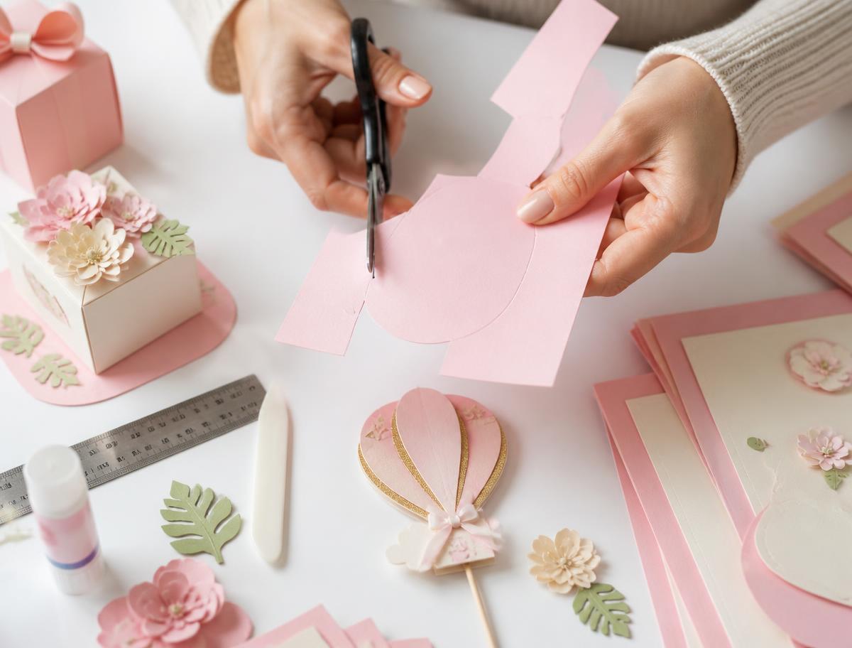 Papelería Creativa a Mano y Tijera