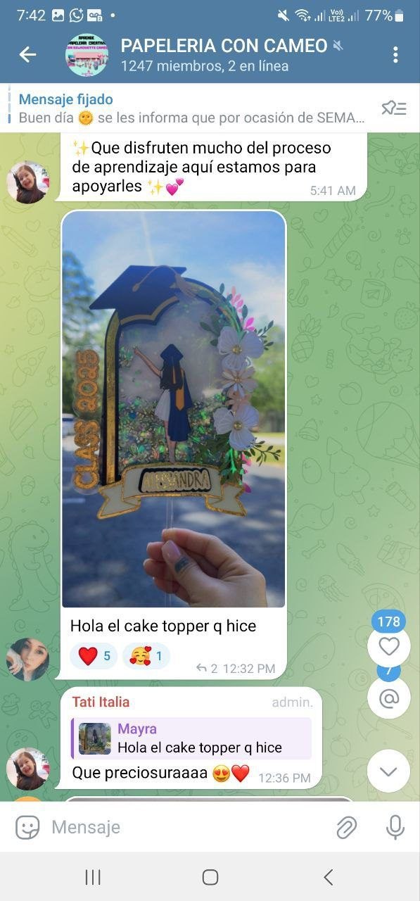 Proyecto de papelería creativa hecho por una alumna del curso (1)