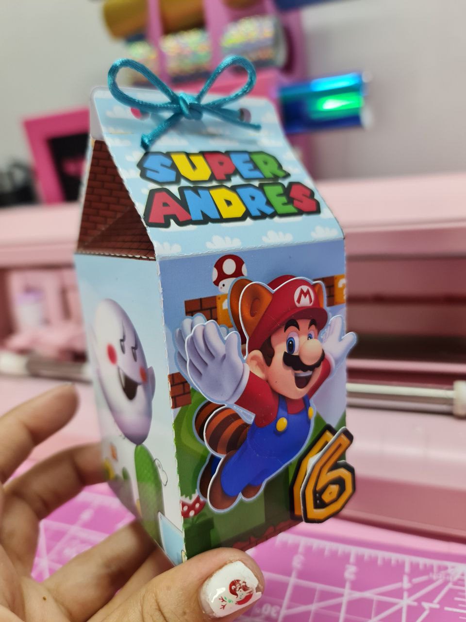 Caja Milk temática