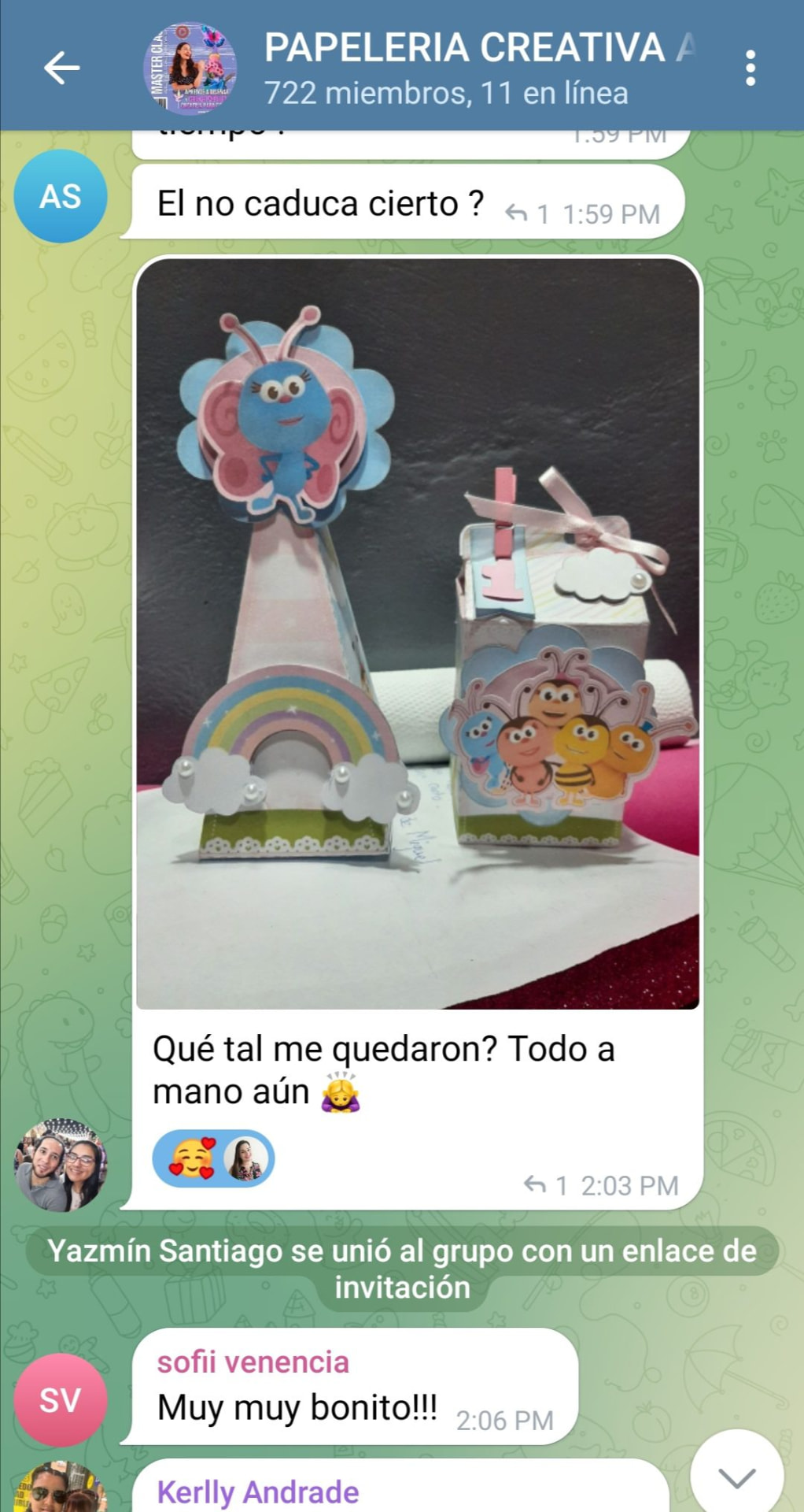 Proyecto de papelería creativa hecho por una alumna del curso (5)