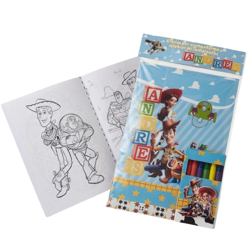 Libreta de colorear y kit de arte
