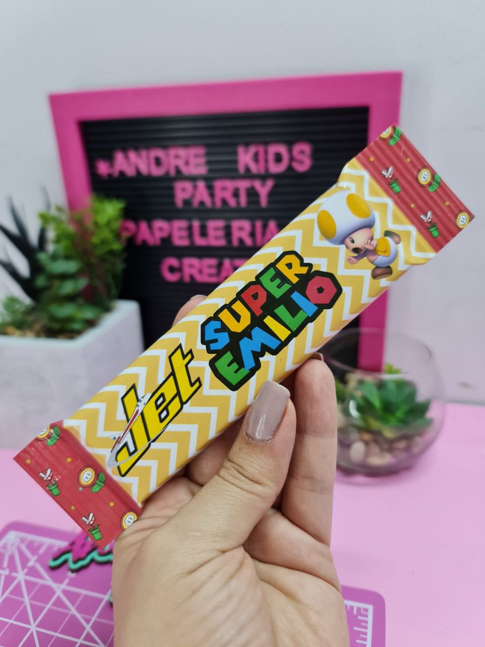 Chocolatina personalizada