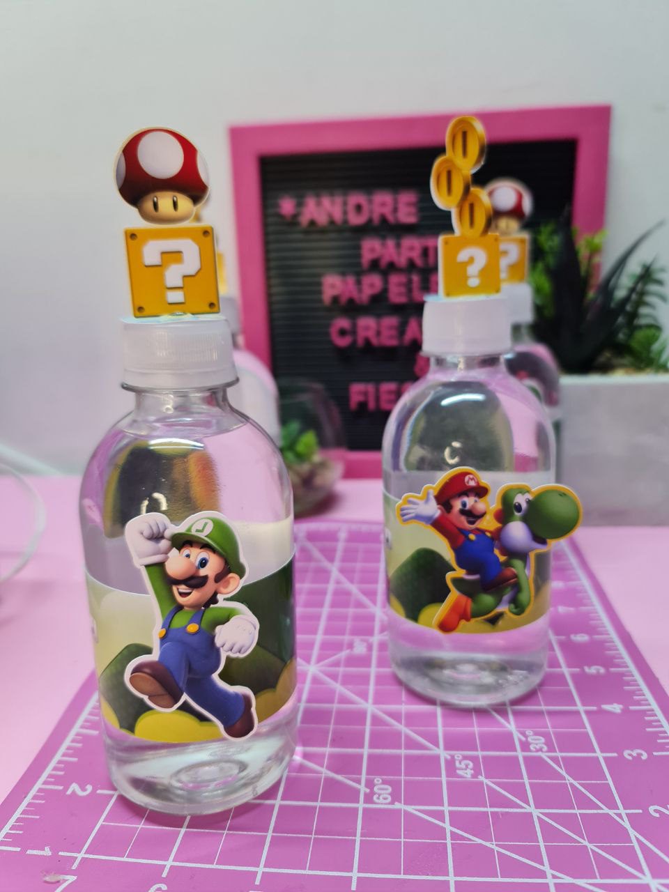 Botellas decoradas