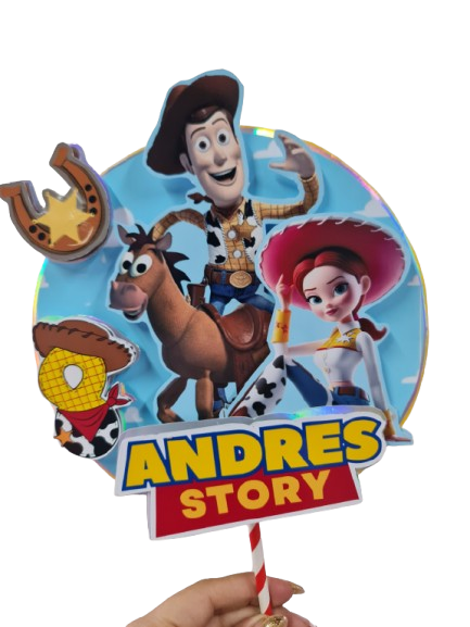 Cake Topper de Toy Story