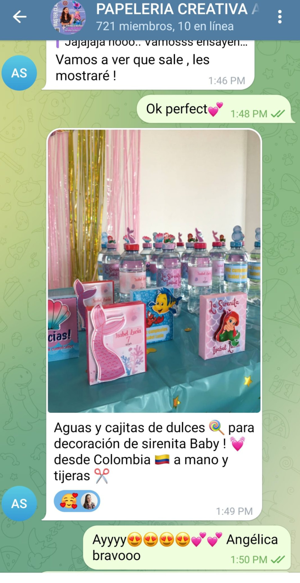 Proyecto de papelería creativa hecho por una alumna del curso (1)