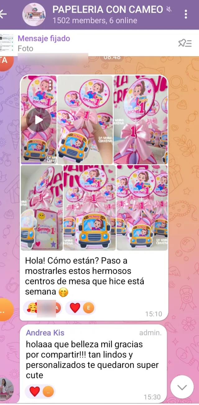 Captura del grupo de alumnas 1