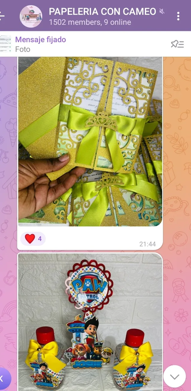 Captura del grupo de alumnas 14