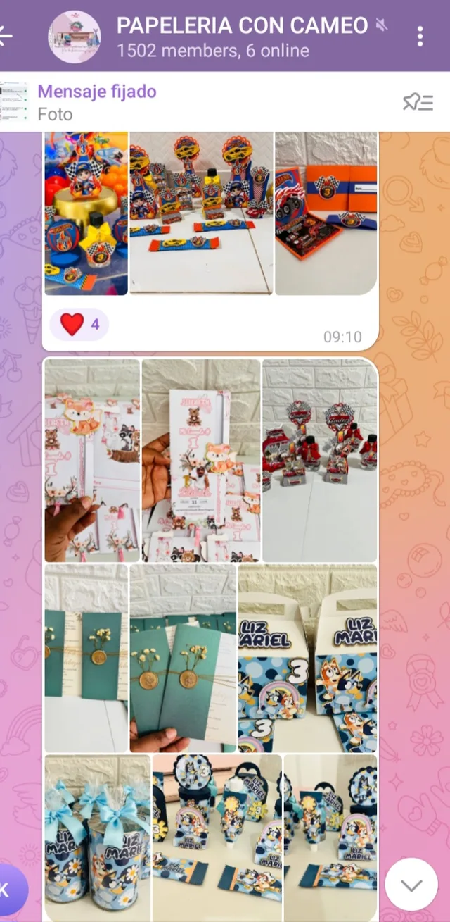 Captura del grupo de alumnas 20